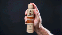 Animated demonstration of a Dr. Squatch product