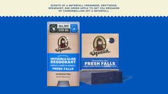 Brand and ingredient story panel for Dr. Squatch Megans Picks Bundle gift set