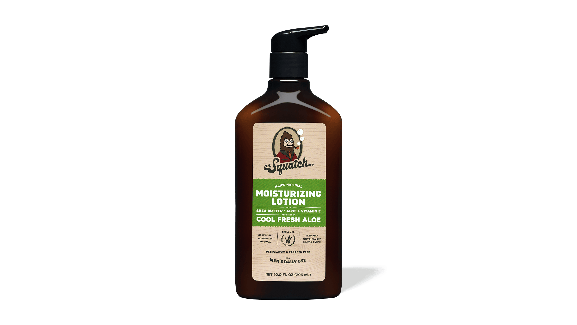Dr. Squatch Cool Fresh Aloe Lotion packaging