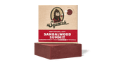 Dr. Squatch Sandalwood Summit bar soap packaging