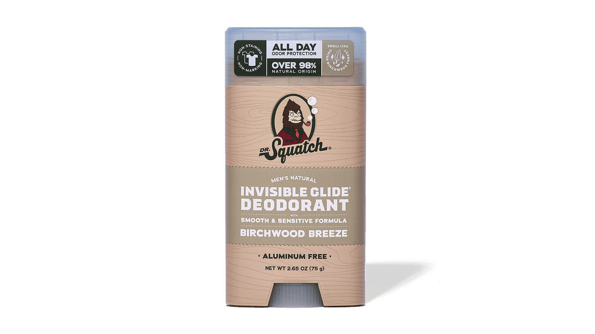 Dr. Squatch Birchwood Breeze Invisible Glide Deodorant — product photo 1 of 5