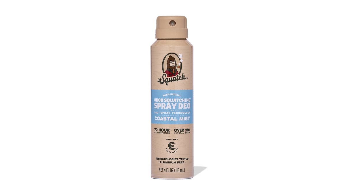 Dr. Squatch Coastal Mist Spray Deodorant — product photo 1 of 5