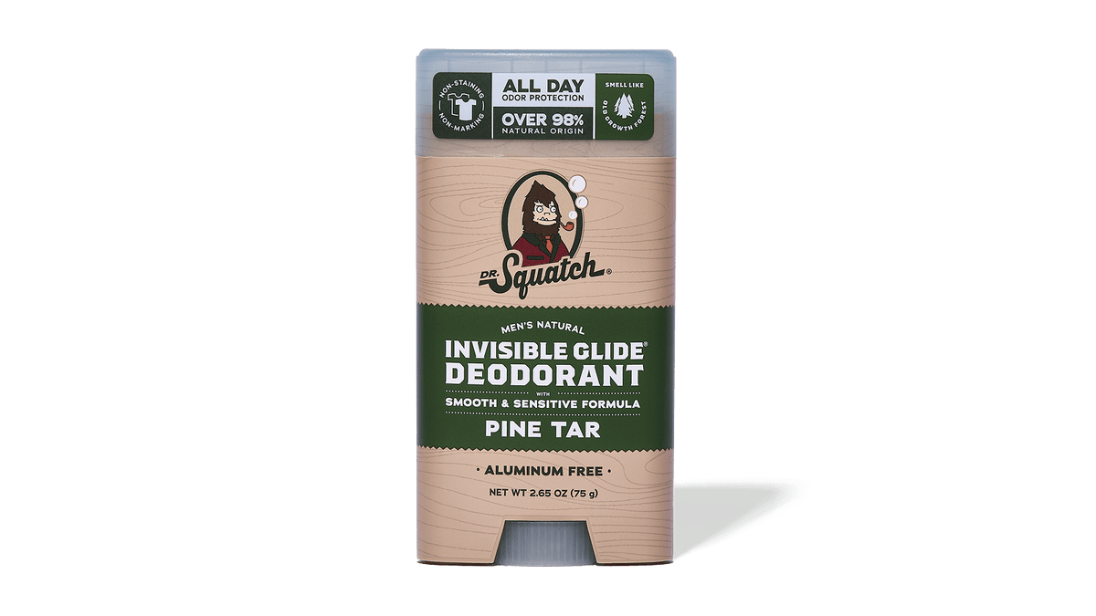 Dr. Squatch Pine Tar Invisible Glide Deodorant — product photo 1 of 5