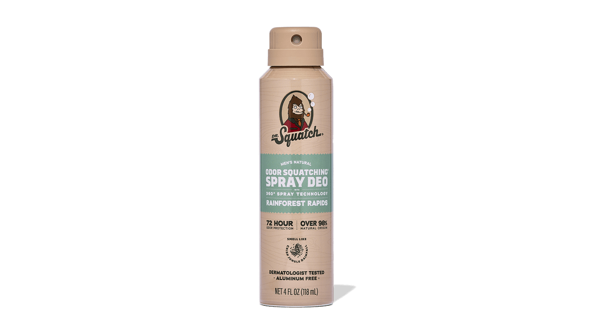 Dr. Squatch Rainforest Rapids Spray Deodorant — product photo 1 of 5