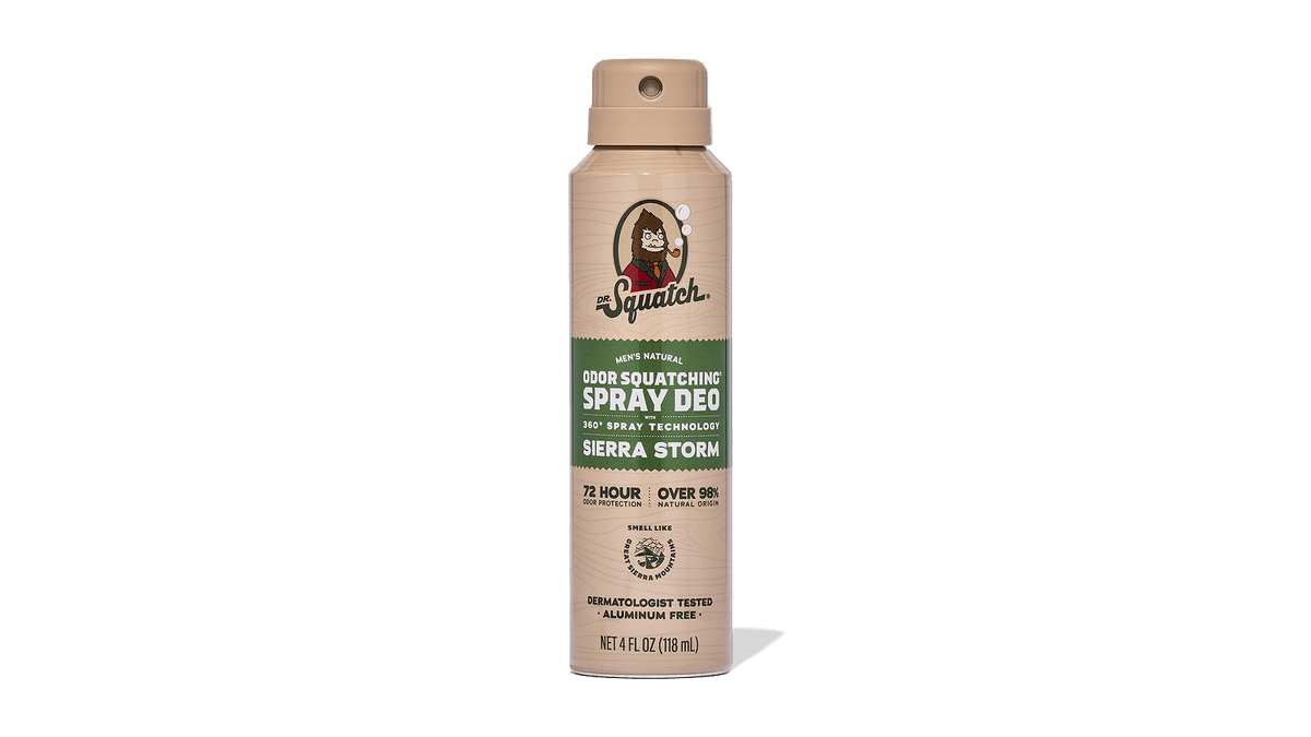 Dr. Squatch Sierra Storm Spray Deodorant — product photo 1 of 5