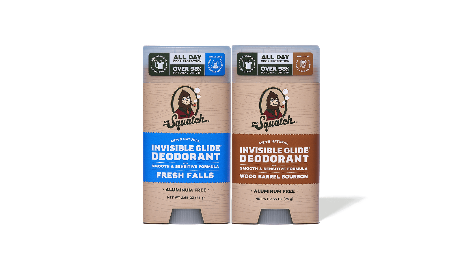 Dr. Squatch Invisible Glide 2-Pack gift set — product photo 1 of 7
