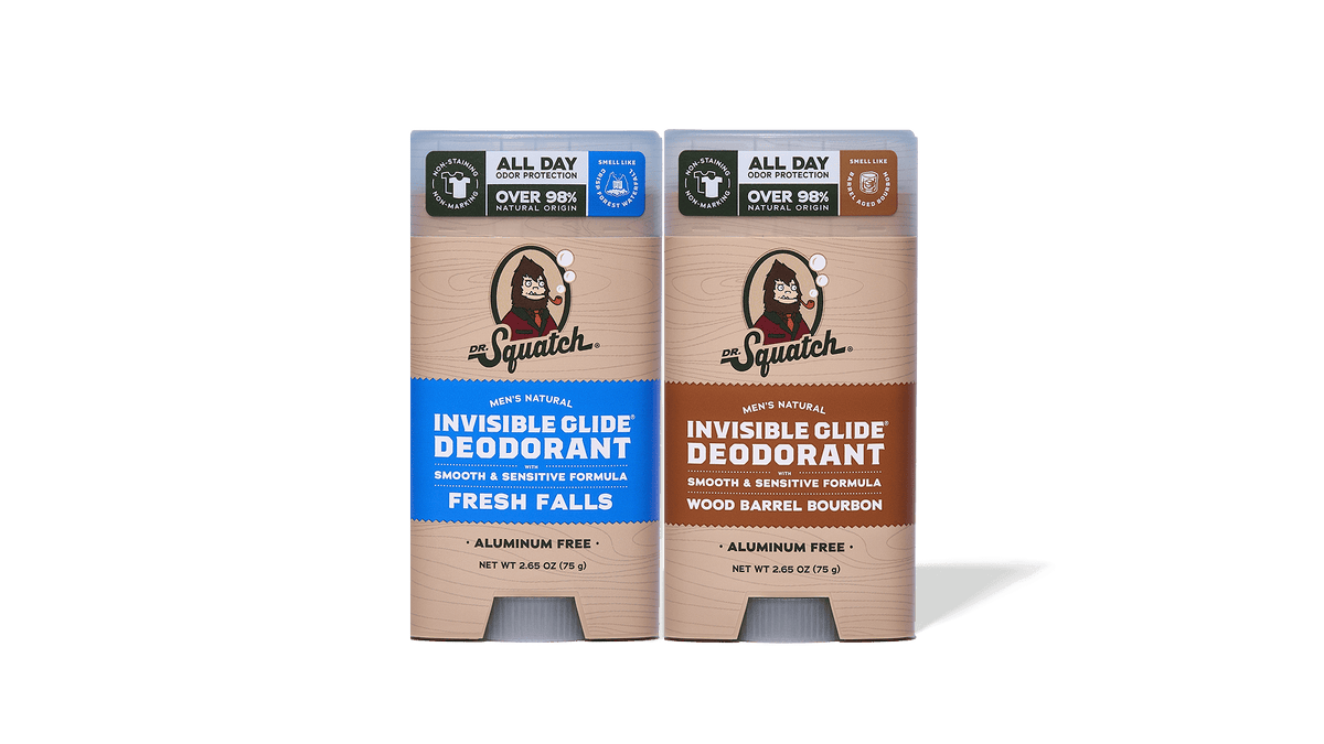 Dr. Squatch Invisible Glide 2-Pack gift set — product photo 1 of 7