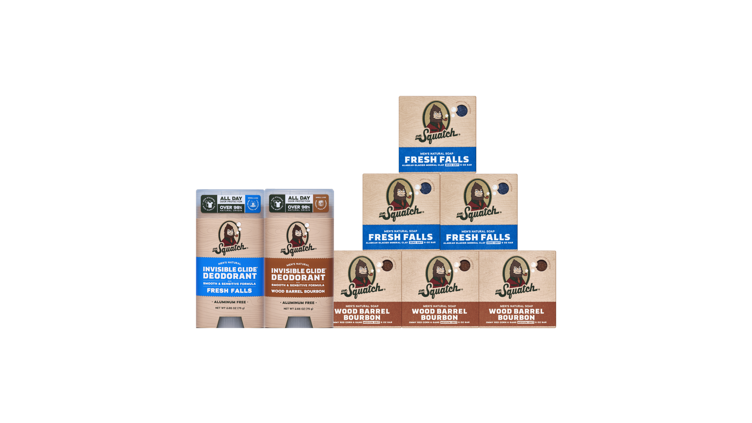 Dr. Squatch Invisible Glide Set gift set — product photo 1 of 8