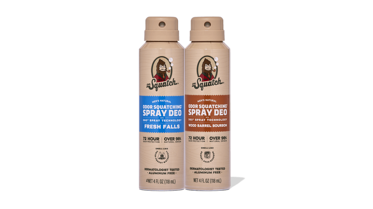 Dr. Squatch Spray Deodorant 2-Pack gift set — product photo 1 of 6