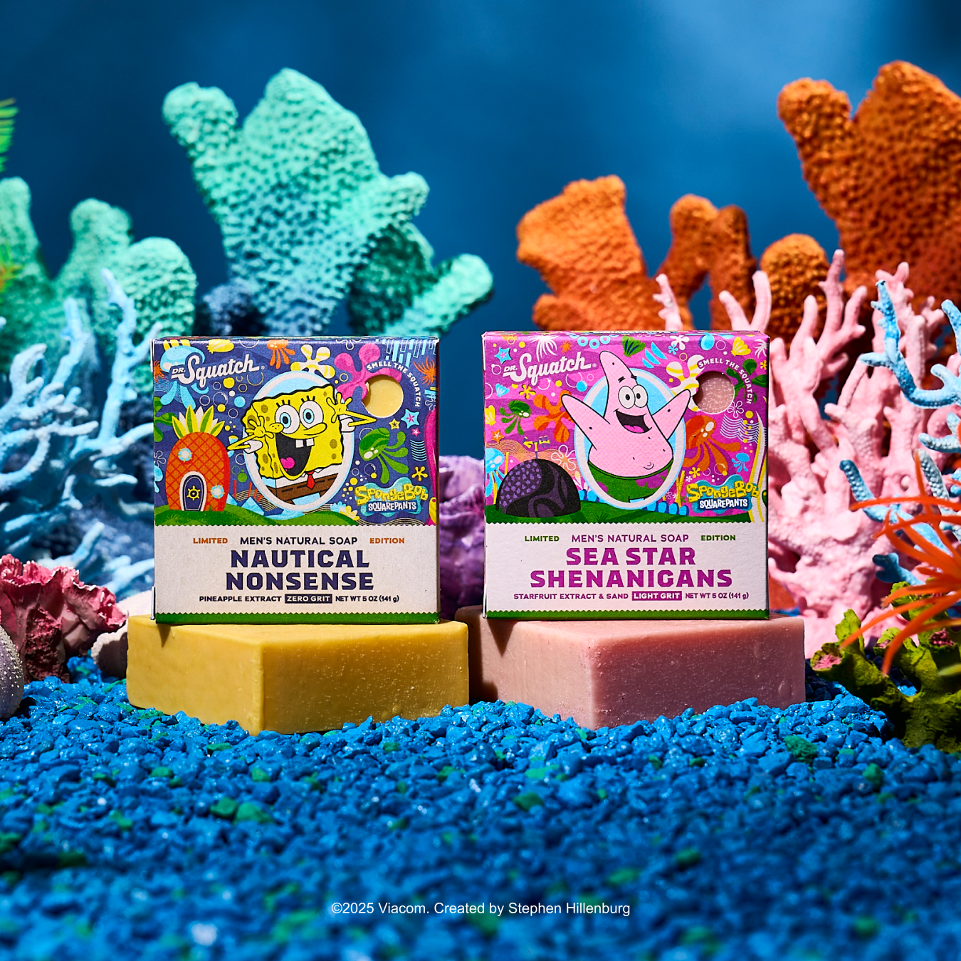 Dr. Squatch Spongebob 2-Pack gift set — product photo 2 of 3