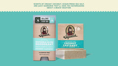 Brand and ingredient story panel for Dr. Squatch Megans Picks Bundle gift set