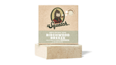 Dr. Squatch Birchwood Breeze bar soap packaging