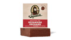 A bar of Dr. Squatch Men's Natural Soap in 'Oceanside Orchard' 
