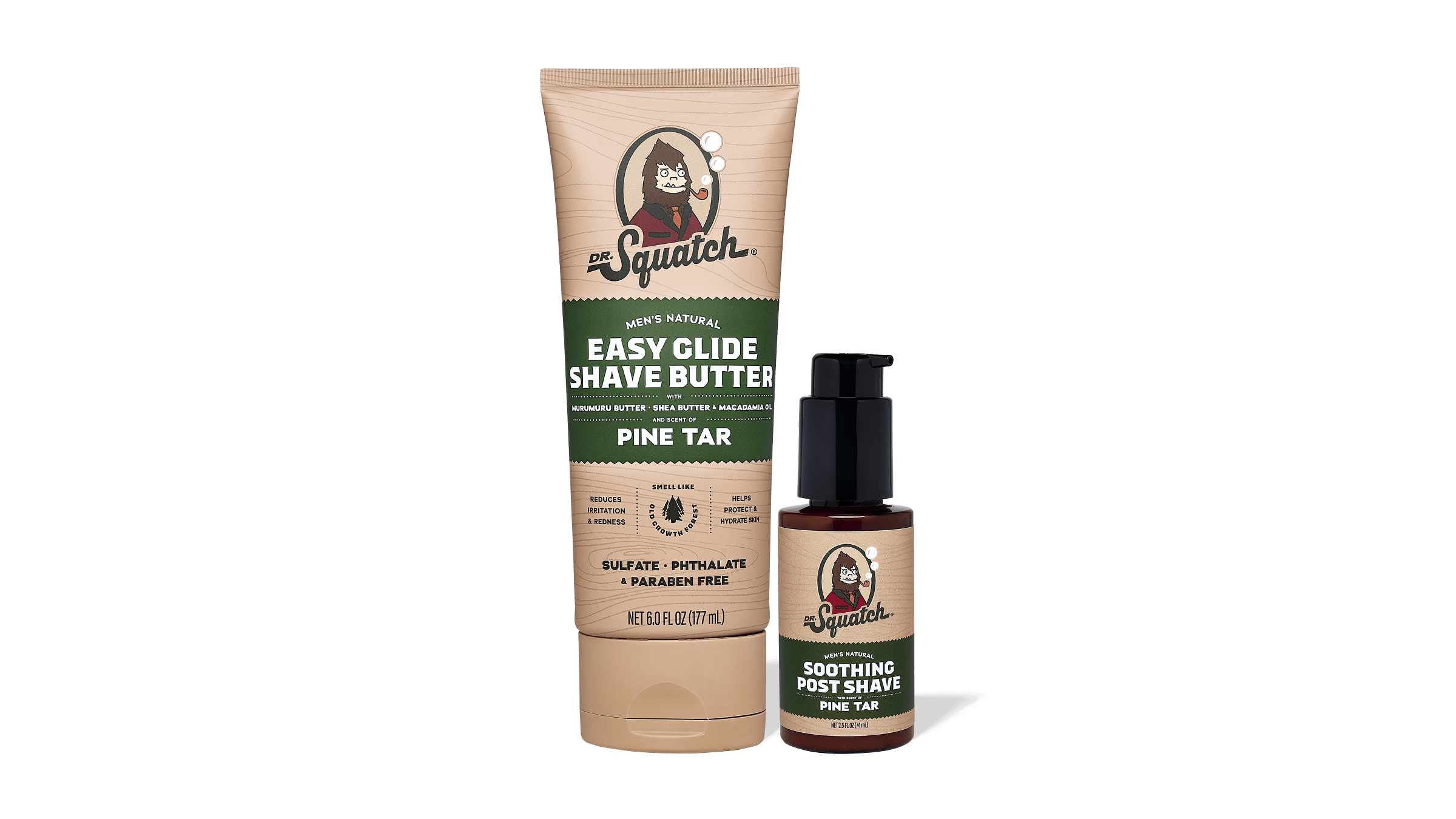 Dr. Squatch Pine Tar Smooth Shave Bundle gift set — product photo 1 of 5