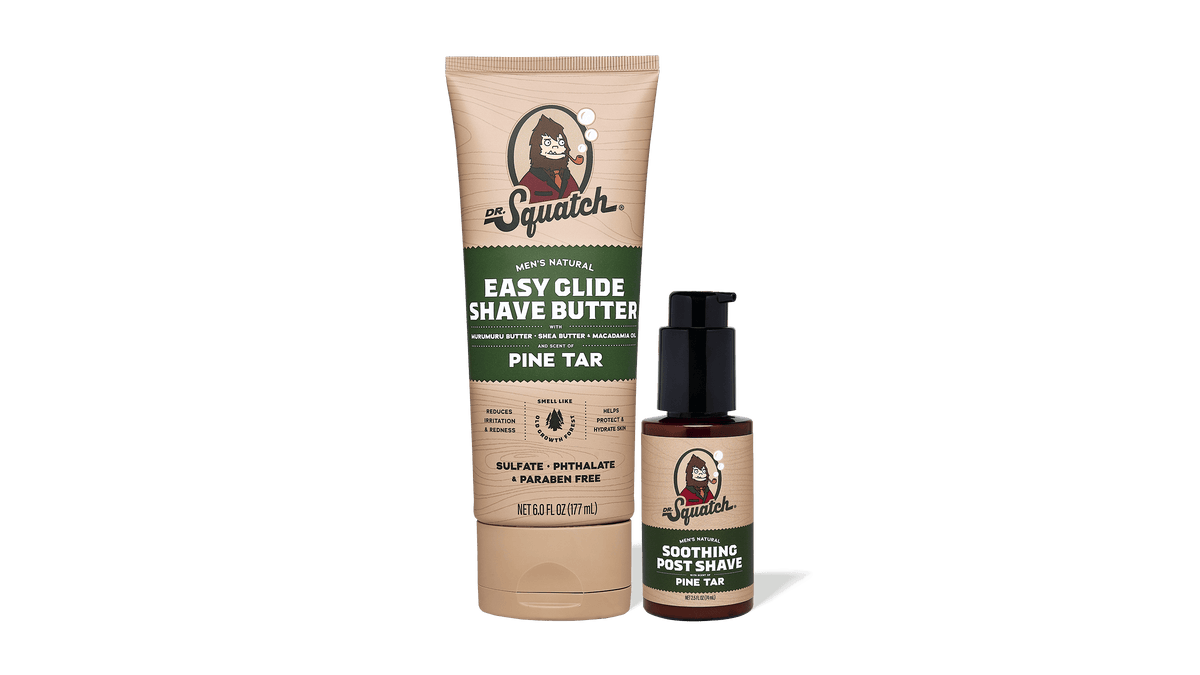 Dr. Squatch Pine Tar Smooth Shave Bundle gift set — product photo 1 of 5