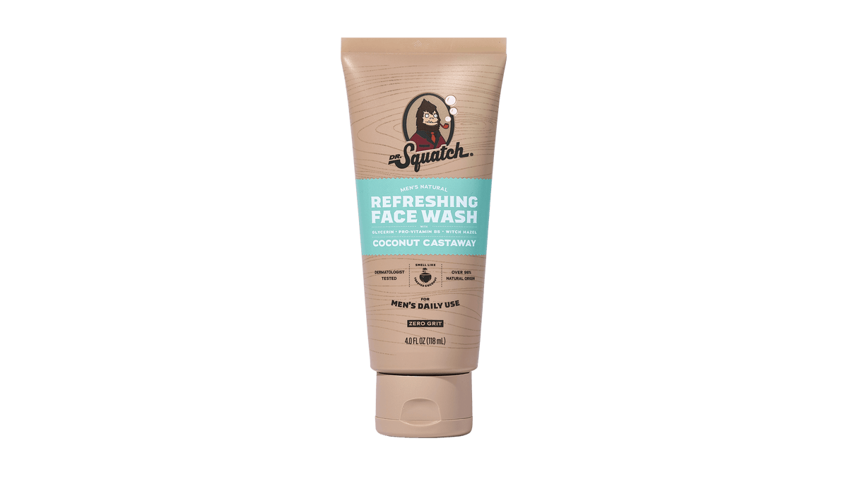 Dr. Squatch Coconut Castaway Refreshing Face Wash — product photo 1 of 5