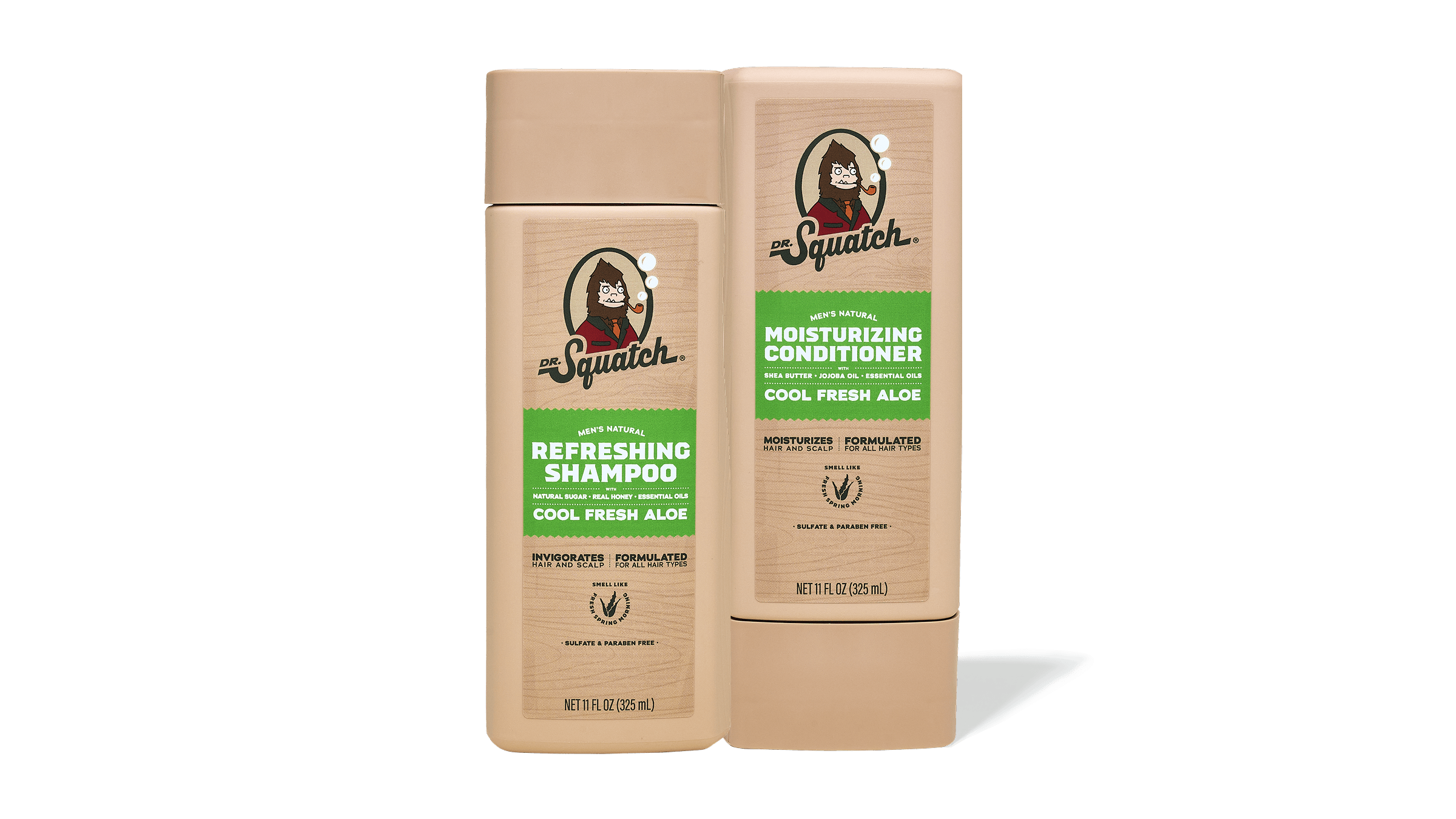 Dr. Squatch Refreshing Hair Care Kit gift set packaging