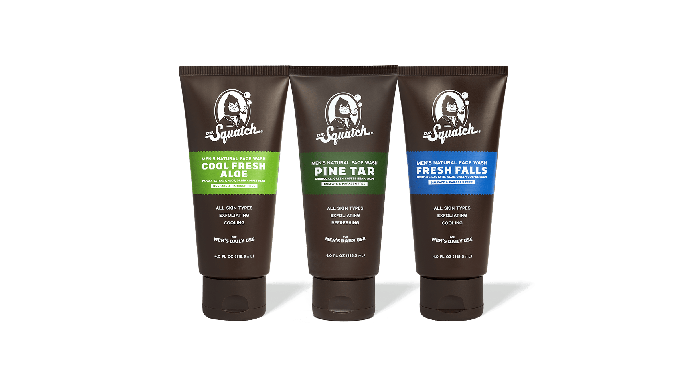 Dr. Squatch Face Wash 3-Pack gift set — product photo 1 of 5