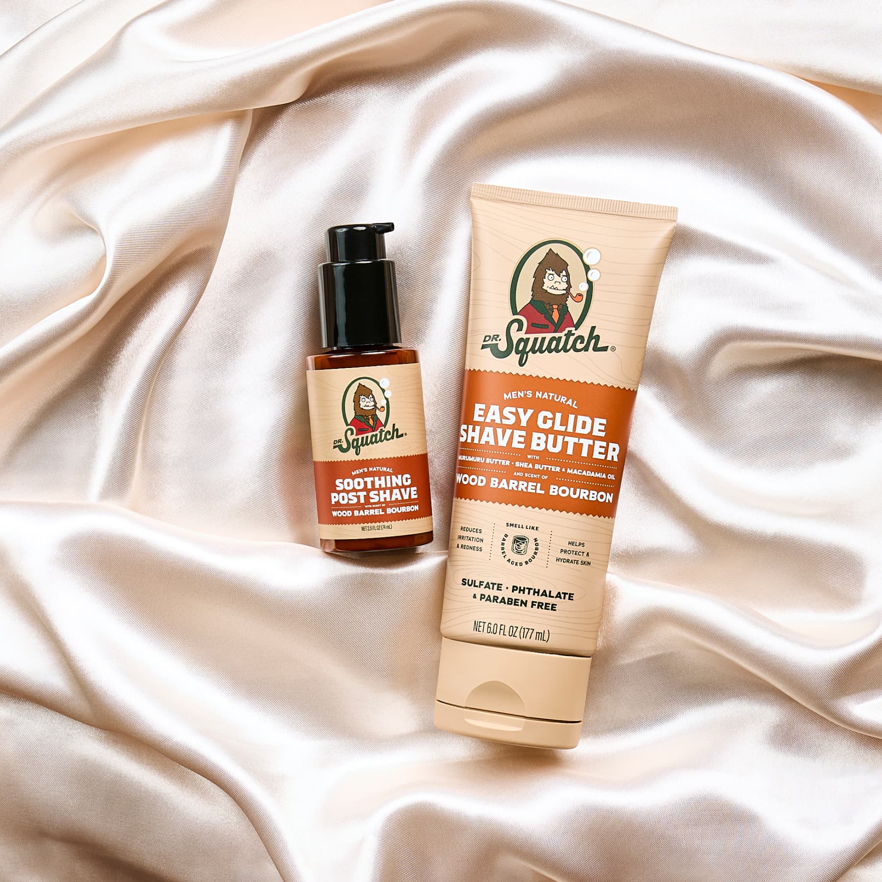Dr. Squatch Wood Barrel Bourbon Smooth Shave Bundle gift set — product photo 5 of 5