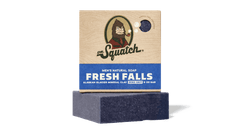 Dr. Squatch Fresh Falls bar soap packaging