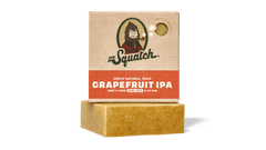 Dr. Squatch Grapefruit IPA bar soap packaging