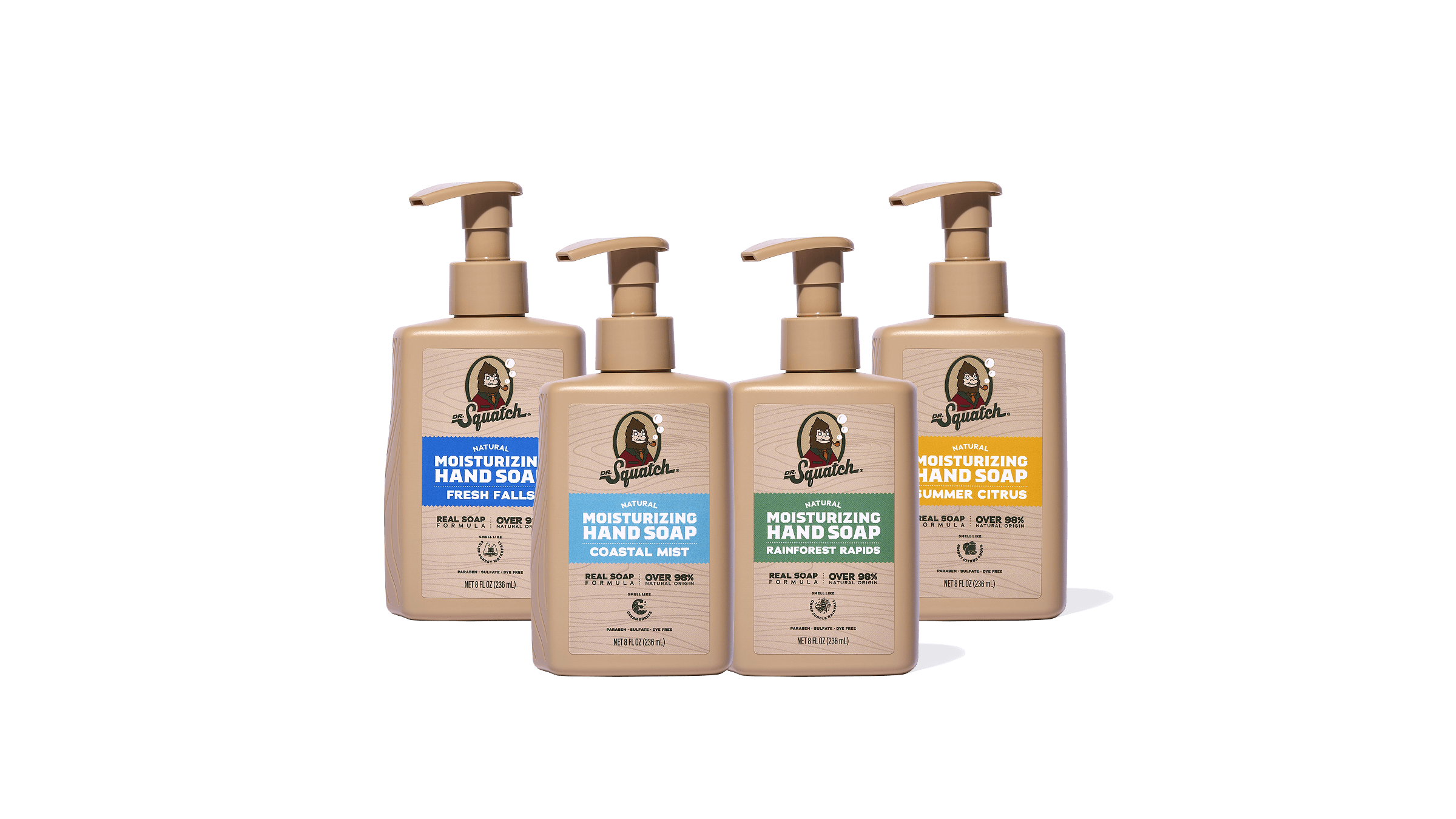 Dr. Squatch Hand Soap 4-Pack gift set — product photo 1 of 5