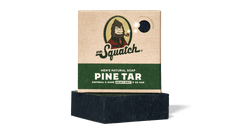 Dr. Squatch Pine Tar bar soap packaging