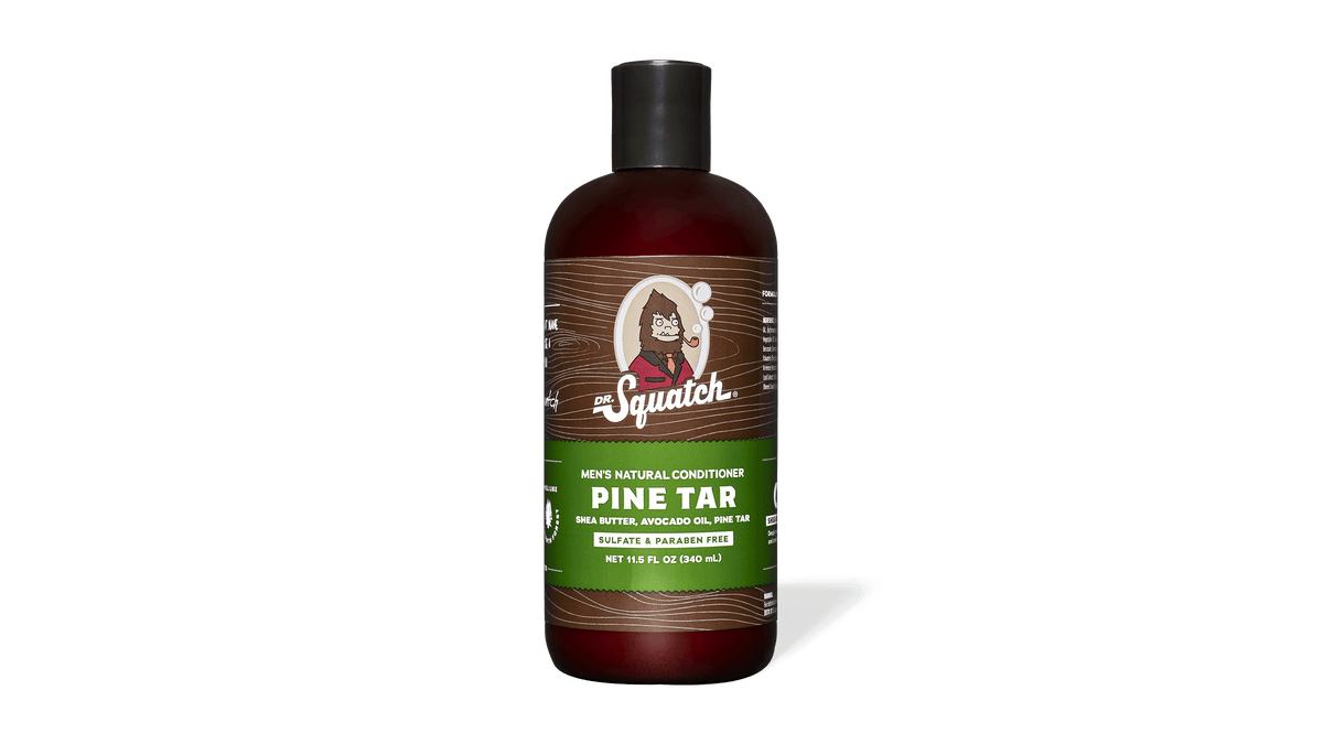 Dr. Squatch Pine Tar Conditioner packaging