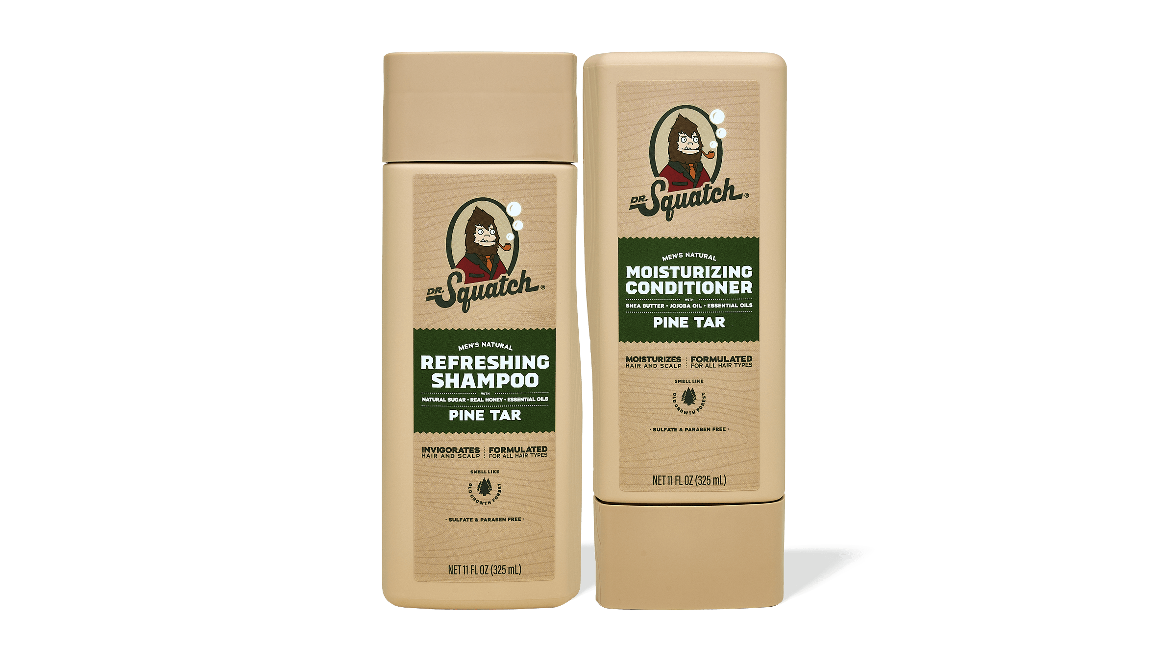 Dr. Squatch Refreshing Hair Care Kit gift set packaging