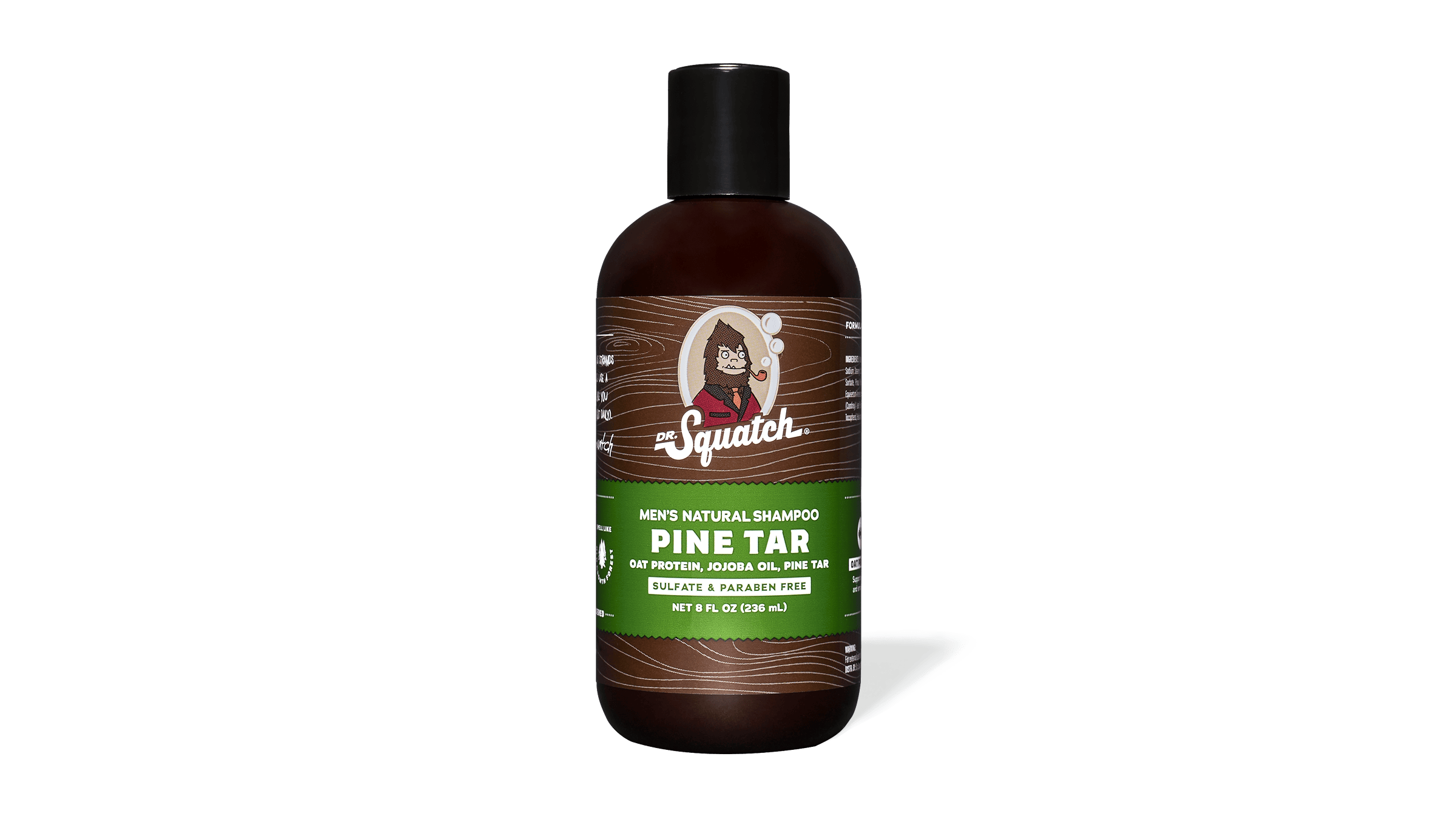Dr. Squatch Pine Tar Shampoo packaging