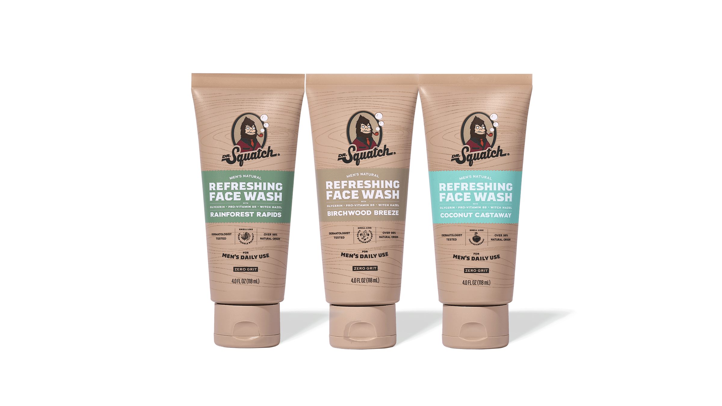 Dr. Squatch Face Wash 3-Pack gift set — product photo 1 of 3