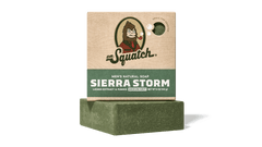 Dr. Squatch Sierra Storm bar soap packaging