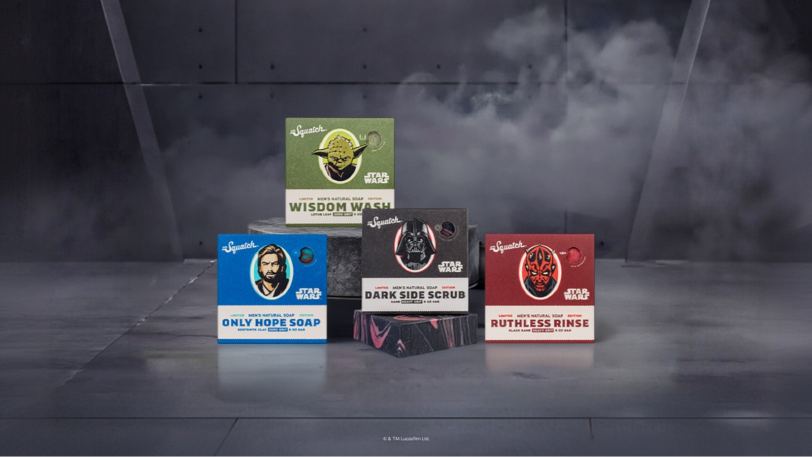 Dr. Squatch Star Wars Collection I 4-Pack gift set — product photo 6 of 6