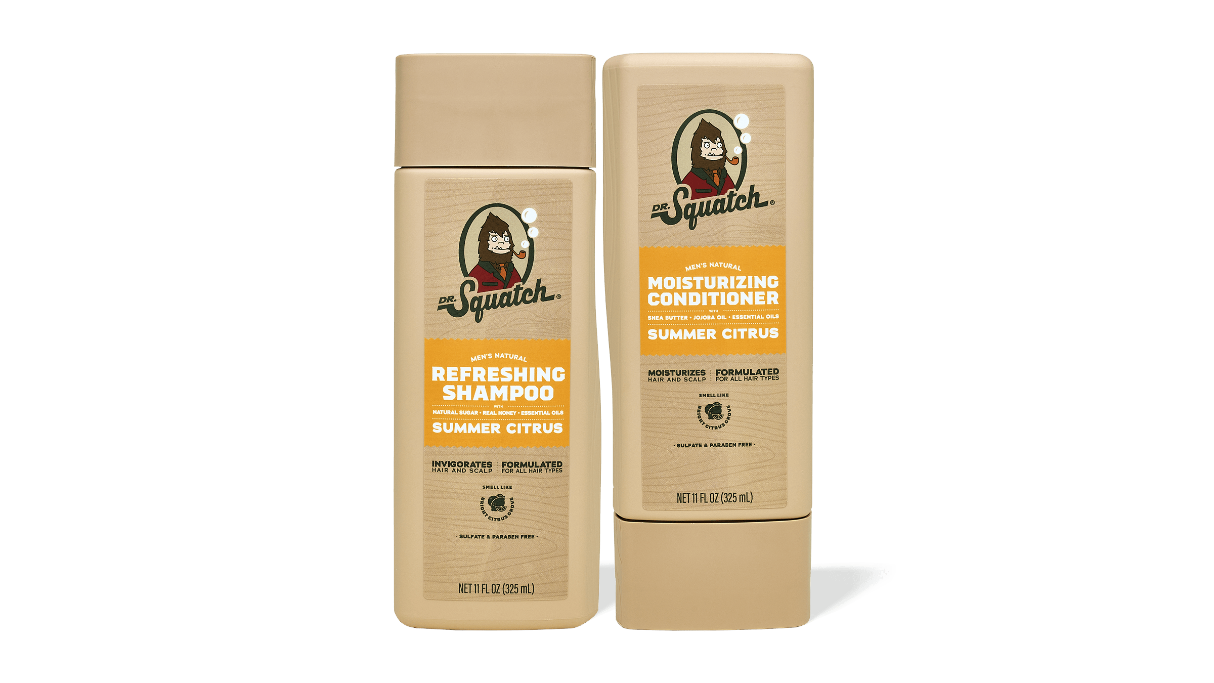 Dr. Squatch Refreshing Hair Care Kit gift set packaging