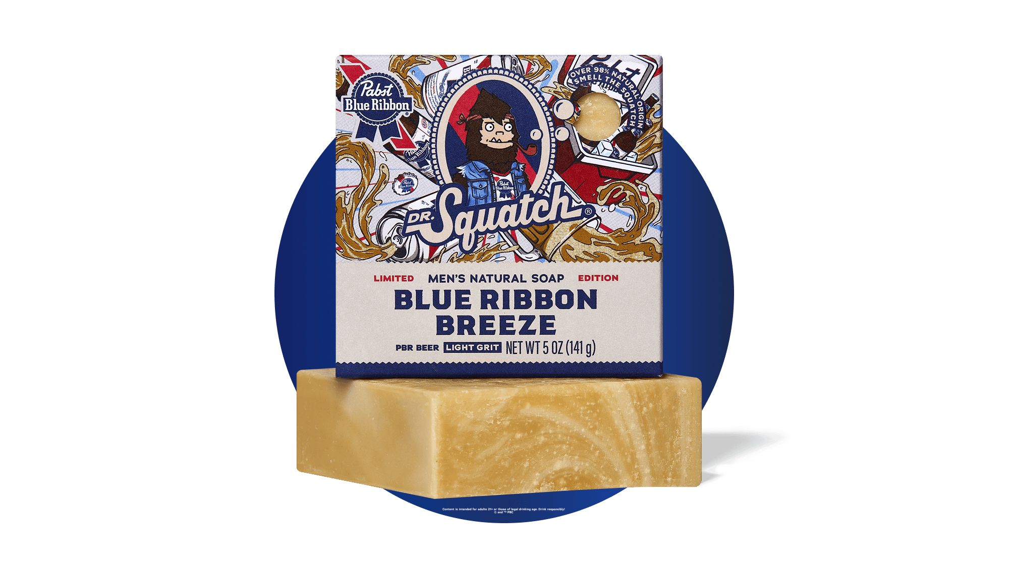 blue ribbon breeze soap