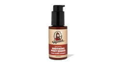 Dr. Squatch Soothing Post Shave Wood Barrel Bourbon post-shave product packaging