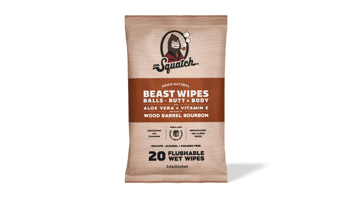 Dr. Squatch packaging