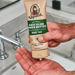 Animated demonstration of a Dr. Squatch product