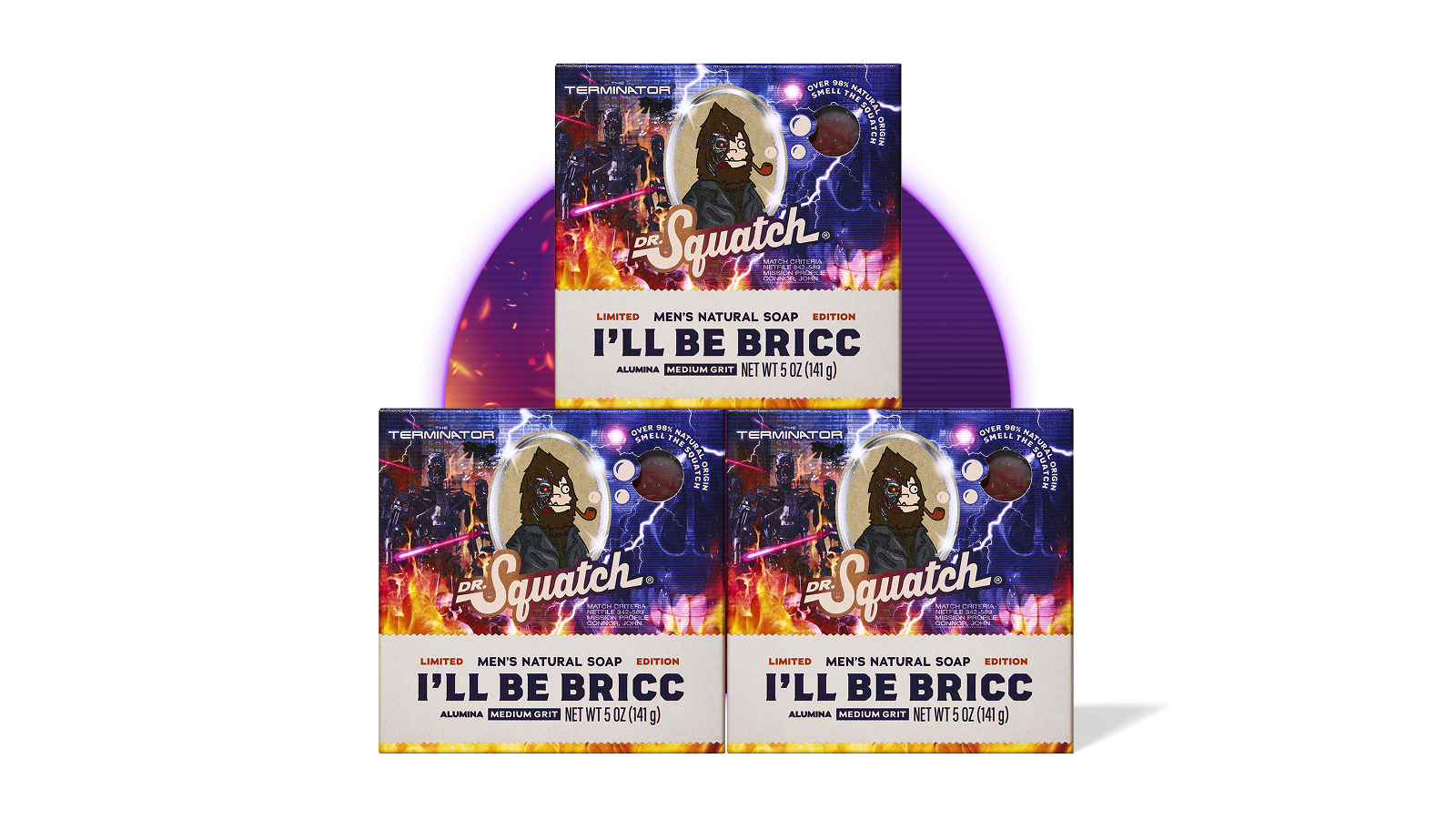 Dr. Squatch Ill Be Bricc 3-Pack gift set — product photo 1 of 4