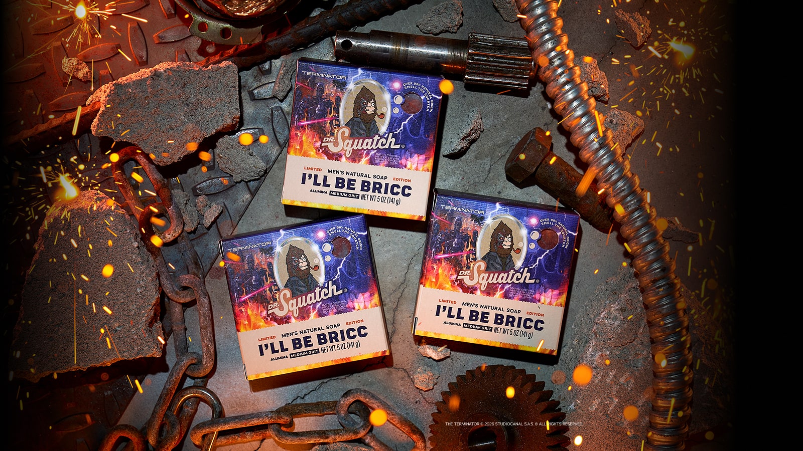 Dr. Squatch Ill Be Bricc 3-Pack gift set — product photo 3 of 4