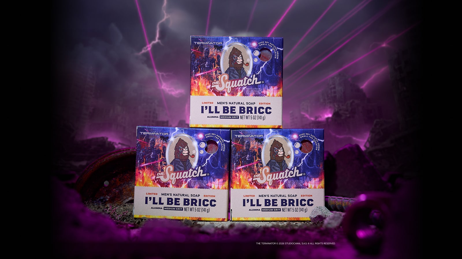 Dr. Squatch Ill Be Bricc 3-Pack gift set — product photo 4 of 4