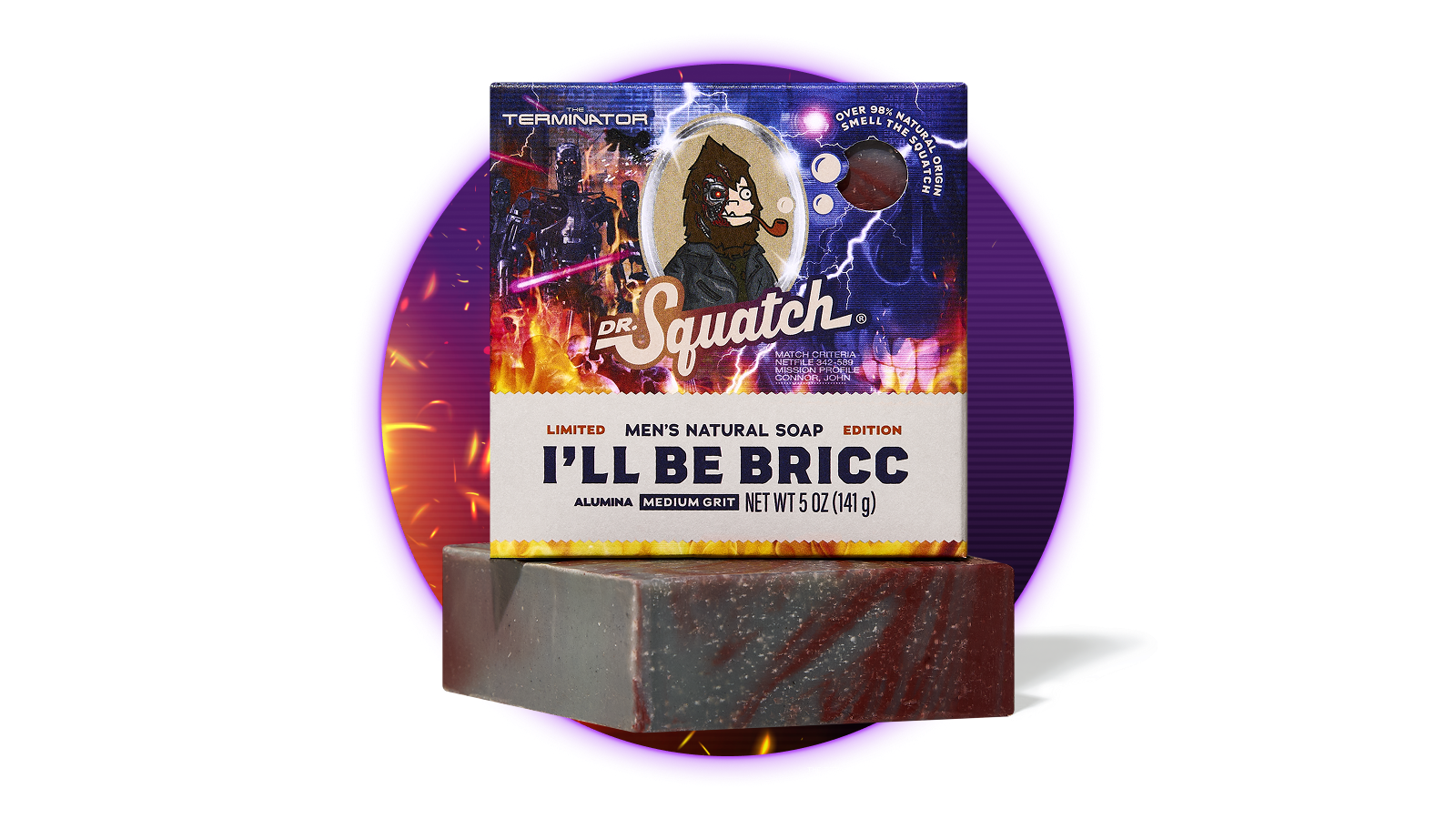 Dr. Squatch Ill Be Bricc bar soap — product photo 1 of 4