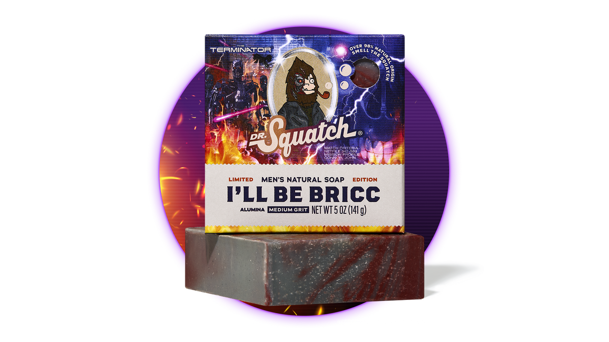 Dr. Squatch Ill Be Bricc bar soap — product photo 1 of 4