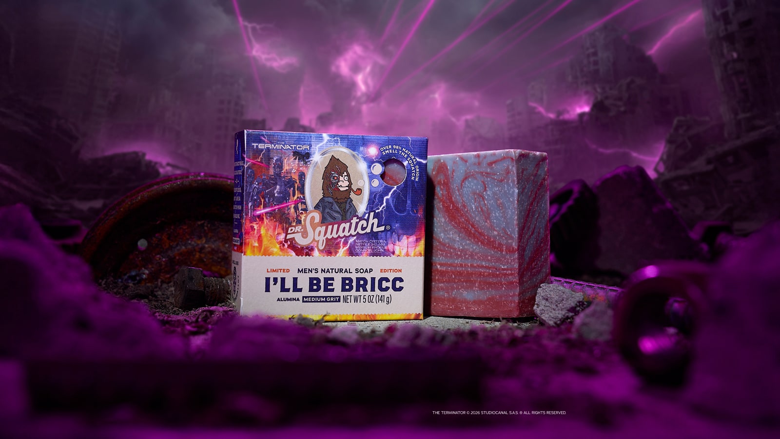 Dr. Squatch Ill Be Bricc bar soap — product photo 4 of 4